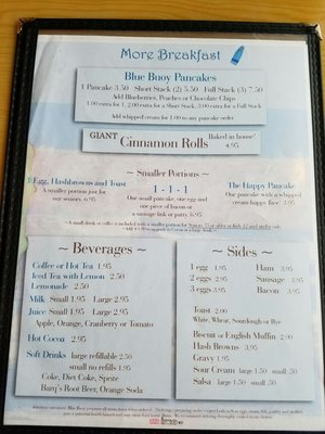 Menu photo 8 Blue Buoy Restaurant Westport, WA