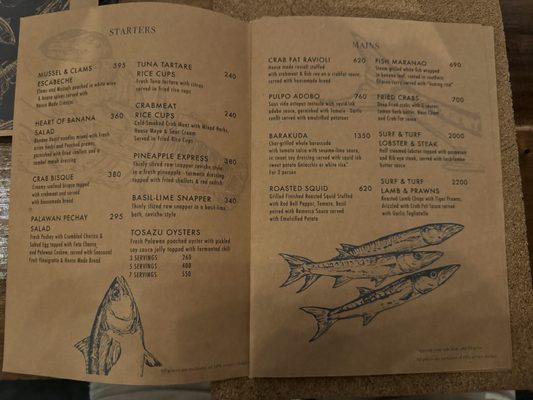 Menu photo 5 Barakuda Seafood Restaurant El Nido, PLW