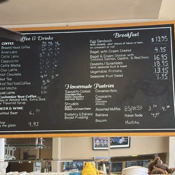 Sausalito Bakery & Cafe - Menu - Coffee & Tea Near Me - Sausalito, California