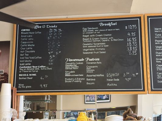 Menu photo 1 Sausalito Bakery & Cafe Sausalito, CA