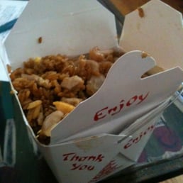 half order of chicken fried rice