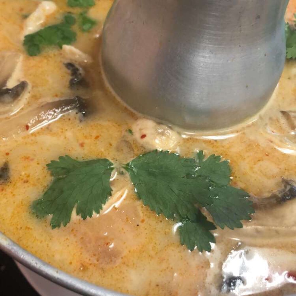 Riverside Thai Kitchen - 16. Tom Kha Soup - Thai Near Me - Riverside, California Riverside Thai Kitchen - 16. Tom Kha Soup - Thai Near Me - Riverside, California
