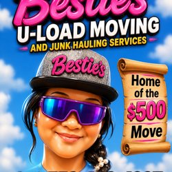 Besties U-load Moving Service - Logo