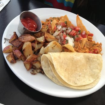 Blu Jam Cafe - MIGAS. Spicy-licious. - Breakfast & Brunch Near Me - Sherman Oaks, California