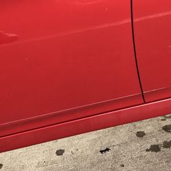 Car Wash Extreme - You can see the scratch along the bottom of the door. Don't go to Brite Shine Car Wash!!!