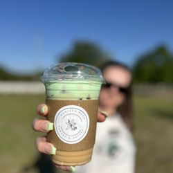 Vanilla Bean Bakery and Coffee - Feature coffee of the month, lucky charms latte