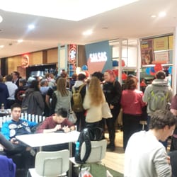 Salsa's Fresh Mex Grill - Free chip burrito day at Salsa. It's pandemonium but the staff are doing an amazing job!