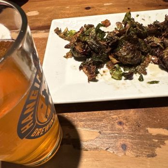 Birch Hill Tavern - This was charred brussels sprouts. They were delicious, and I had a great sour beer from a local brewery. - New American Near Me - Glastonbury, Connecticut