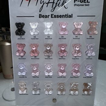 MyAllure Nail Spa - Poly Gel Selection - Nail Technicians Near Me - Columbia, Maryland