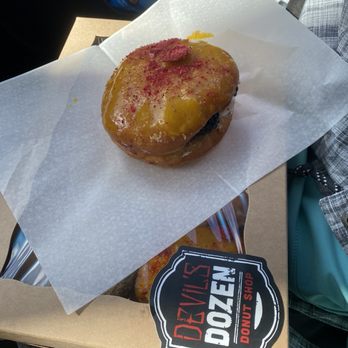 Devil's Dozen Donut Shop - Filled donut - Donuts Near Me - San Diego, California Devil's Dozen Donut Shop - Filled donut - Donuts Near Me - San Diego, California