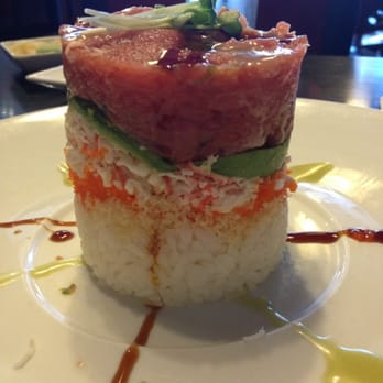 Sushi Wabi - Ahi tower! - Japanese Near Me - Houston, Texas
