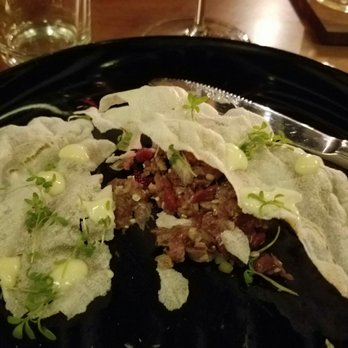 Feastly - Beef tartar under - Personal Chefs Near Me