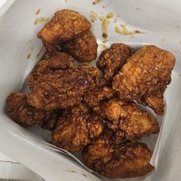Soy garlic boneless wings Soy garlic boneless wings