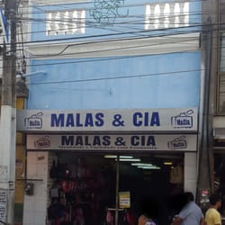 Malas & Cia - Fachada da Malas & Cia.