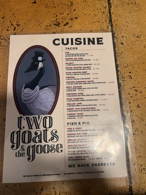 TWO GOATS & THE GOOSE by null