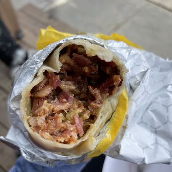 Santa Fe BK - First few bites full of bacon and I was not mad about it. - New Mexican Cuisine Near Me - Brooklyn, New York Santa Fe BK - First few bites full of bacon and I was not mad about it. - New Mexican Cuisine Near Me - Brooklyn, New York