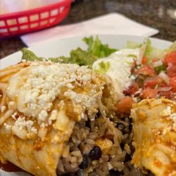 El Potro Mexican Grill - Chicken burrito