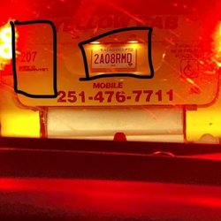 Yellow Cab - Cab number and License