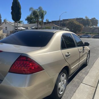 Tanos Window Tint & PPF - After picture (with tint) %5 back windows &' %20 front windows - Car Window Tinting Near Me - Escondido, California Tanos Window Tint & PPF - After picture (with tint) %5 back windows &' %20 front windows - Car Window Tinting Near Me - Escondido, California