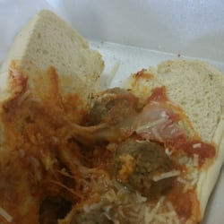 House of Wylie Coffee Bar and Cafe - Meatball sub. Don't waste your time or money. Mainly bread. Very little meat. Or shall I say very little "balls" . Ha
