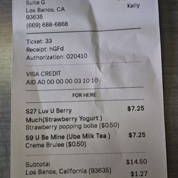 Soya Tea Lounge - Bubble Tea Near Me - Los Banos, California