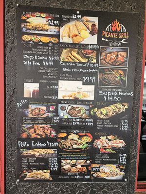 Menu photo 1 Picante Grill Mesa, AZ