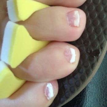 Providence Spa & Nails - Not exactly a professional job.... - Nail Salons Near Me - Collegeville, Pennsylvania