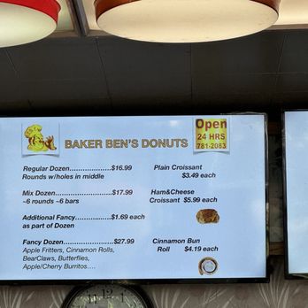 Baker Ben's Donuts - Donuts Near Me - Roseville, California