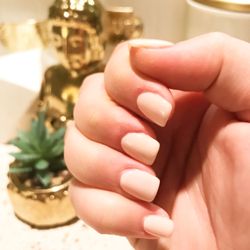 Majestic Nails - The nude color looked AMAZING and just what I wanted.