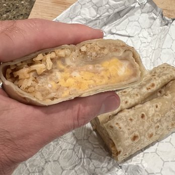 Chelas Mexican Kitchen - $12.30 for the thinnest bean, cheese, rice burrito I've had. Where's the filling? - Mexican Near Me - San Clemente, California