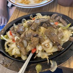 Fiesta Mexican Restaurant - Steak fajitas