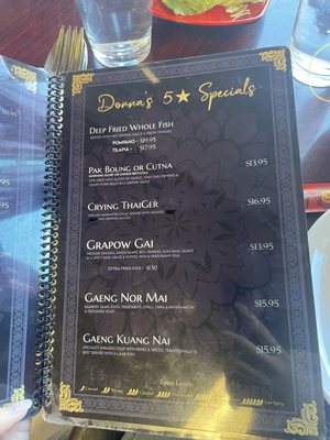Menu photo 5 Laos Thai Kitchen Lowell, MA