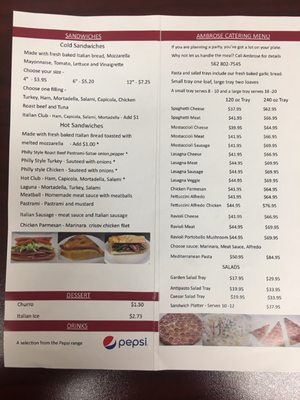 Menu photo 7 Ambrose Pizzeria La Mirada, CA Menu photo 7 Ambrose Pizzeria La Mirada, CA