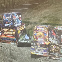 Phantom Fireworks of Shrewsbury - I bought more but we already lit them.
