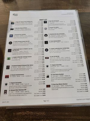 Menu photo 3 Wicked Rain Gilbert, AZ