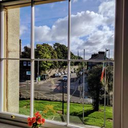 Kilmainham Gaol Café - A lovely view from our table at the cafe.