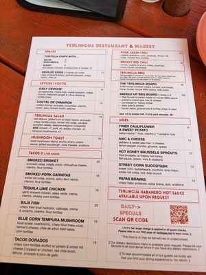 Menu photo 4 Terlingua Portland, ME Menu photo 4 Terlingua Portland, ME