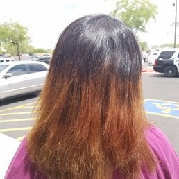 I would give this place zero stars only because of how they treated me. I went in to get my hair highlighted last week. I went in prior for