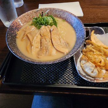 Botan Ramen n’ Bar - Lunch combo - ramen and gyoza. - Ramen Near Me - Everett, Washington Botan Ramen n’ Bar - Lunch combo - ramen and gyoza. - Ramen Near Me - Everett, Washington