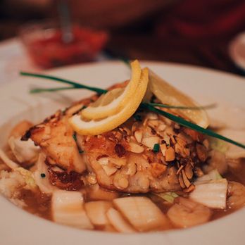 Flying Fish Grill - Almond crusted sea bass - Japanese Near Me - Carmel, California