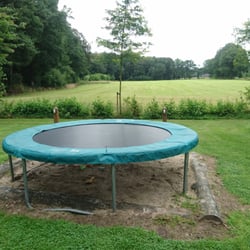 Kom in de Bedstee Winterswijk - De trampoline.