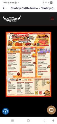 Menu photo 4 Chubby Cattle BBQ Irvine, CA Menu photo 4 Chubby Cattle BBQ Irvine, CA
