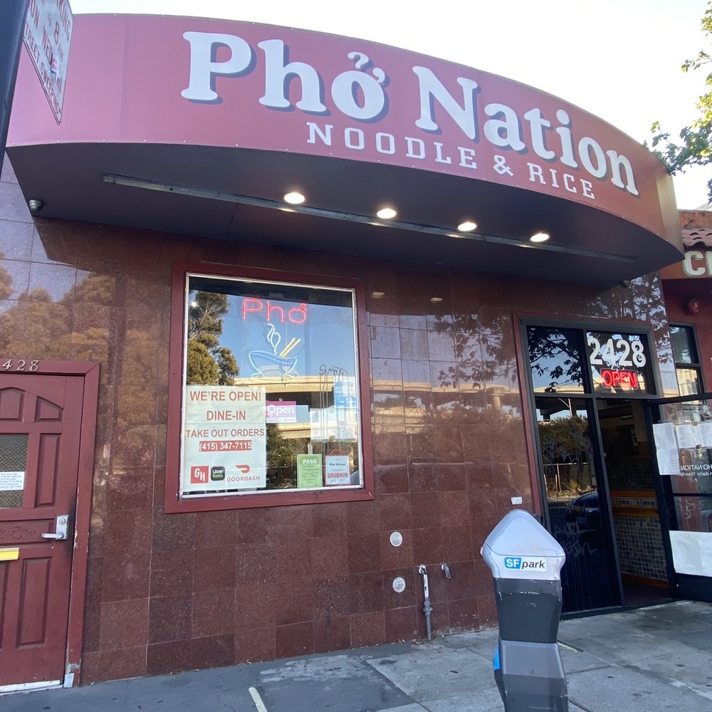 Pho Nation - Front of the restaurant - Vietnamese Near Me - San Francisco, California Pho Nation - Front of the restaurant - Vietnamese Near Me - San Francisco, California
