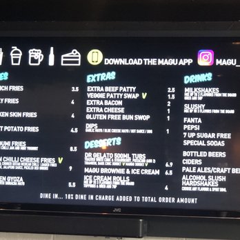 Magu - Sides, Drinks, and Dessert Menu - Fast Food Near Me - Bath, BAS Magu - Sides, Drinks, and Dessert Menu - Fast Food Near Me - Bath, BAS