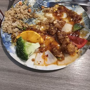 Mandarin Kitchen - Remnants of the orange chicken lunch special - Chinese Near Me - Scottsdale, Arizona Mandarin Kitchen - Remnants of the orange chicken lunch special - Chinese Near Me - Scottsdale, Arizona