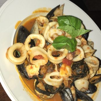 Positano Restaurant - Black linguini with mussels, clams, and squid. YUM. - Italian Near Me - Brooklyn, New York Positano Restaurant - Black linguini with mussels, clams, and squid. YUM. - Italian Near Me - Brooklyn, New York