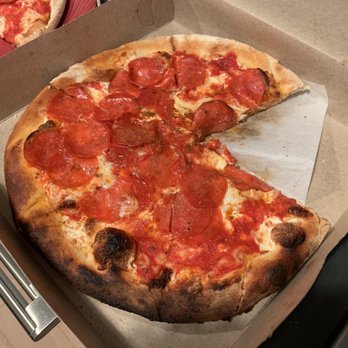 Sac's Place - Small pizza with pepperoni $12 - Pizza Near Me - Astoria, New York