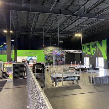 Sky Zone Trampoline Park - Lounge area - Trampoline Parks Near Me - Aurora, Colorado