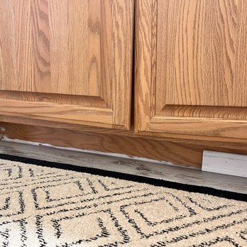 ABC Remodeling - Unfinished baseboard - Damage Restoration Near Me