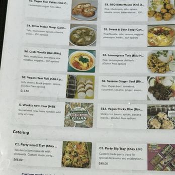 Van Hanh Restaurant - Vegan & Vegetarian Cuisine - Menu - Vegetarian Near Me - Portland, Oregon